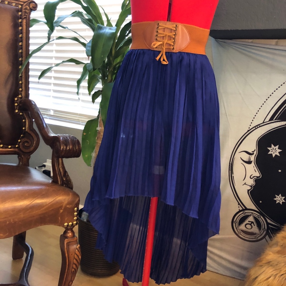 BB Couture High Low skirt